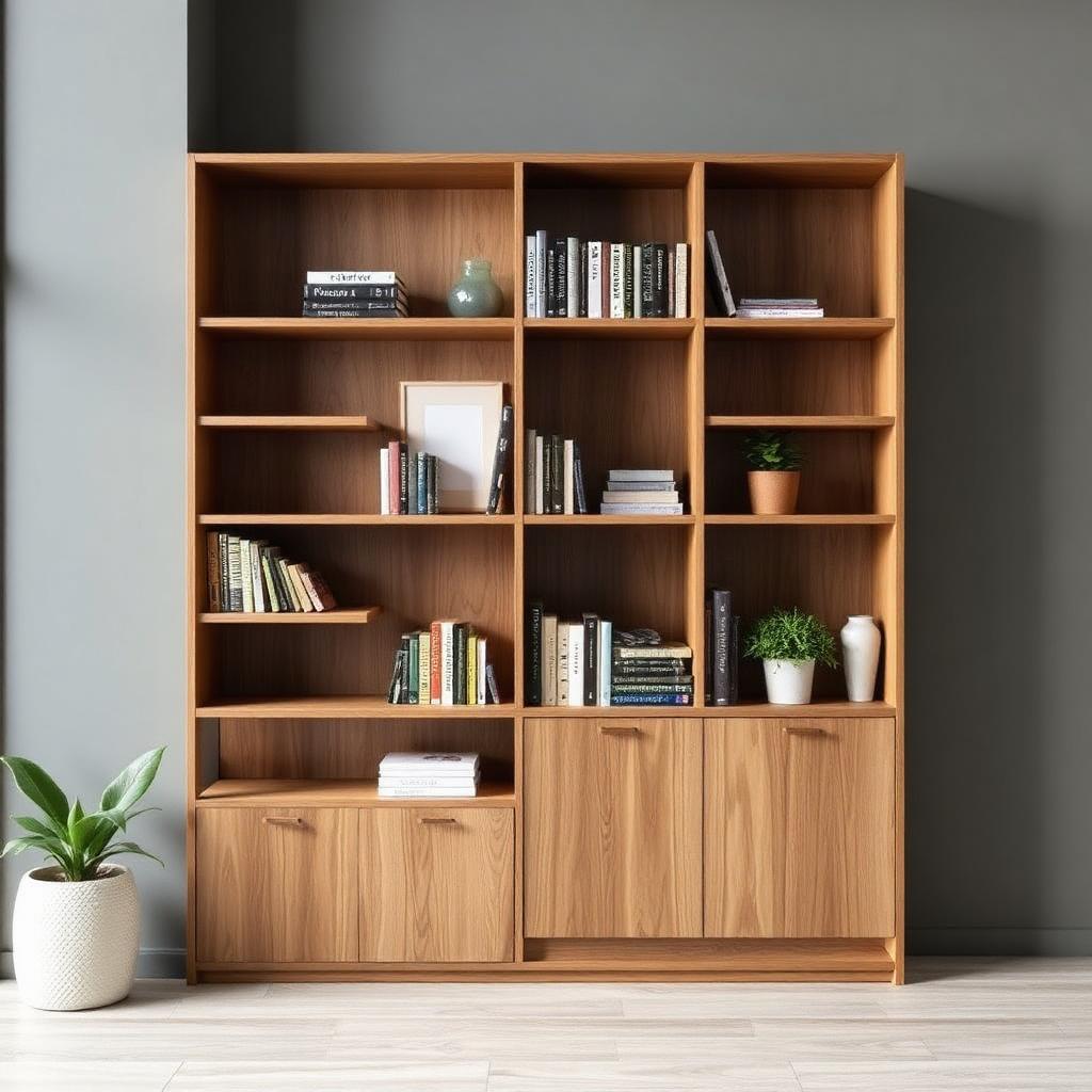 Oak Bookshelf